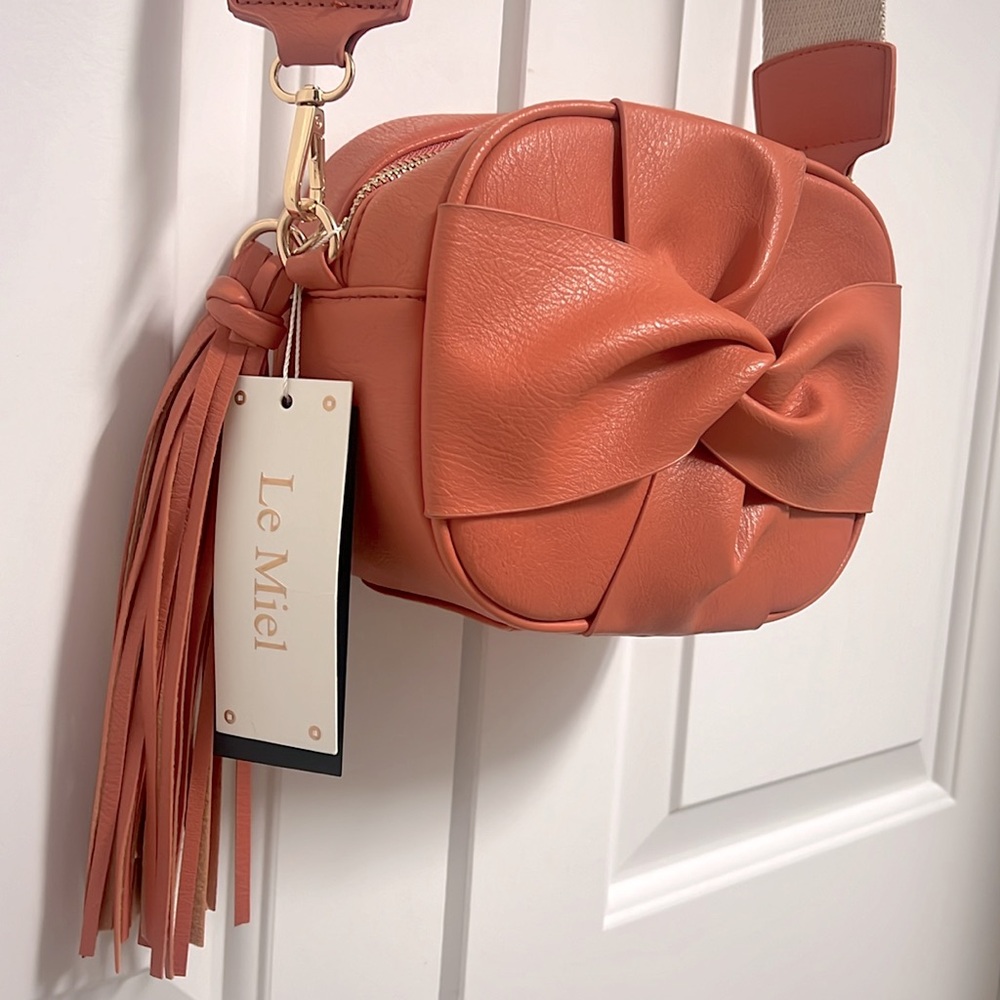 NWT vegan leather crossbody bag